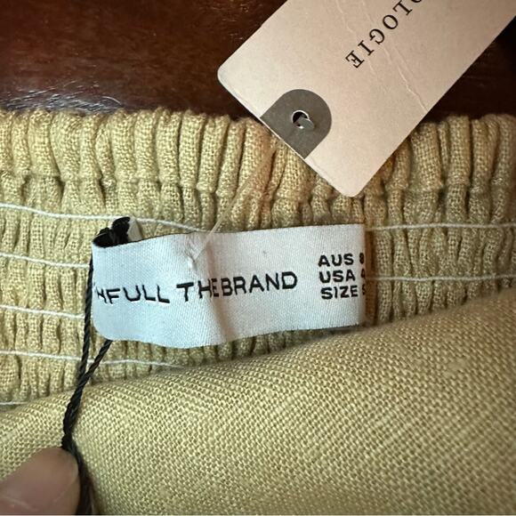 Faithfull the Brand Alegrias Jumpsuit WHEAT NWT Small NWT - Picture 11 of 16